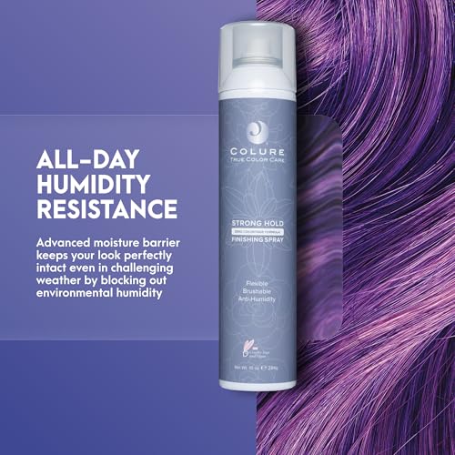 COLURE Spray Fijador Fuerte Flexible 10 oz miniatura 3