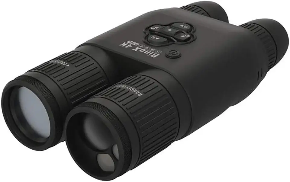 ATN Binox 4K 4-16x Smart Ultra HD day/night binoculars with laser rangefinder, video, Wi-Fi, e-Compass, 16hr battery