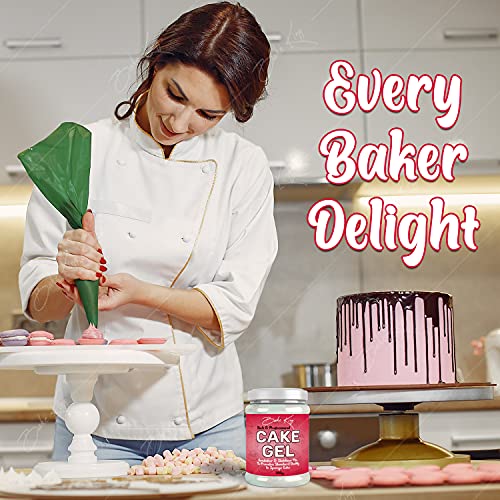 Image of BAKE KING Cake Gel 300gm, Cake Sponge Improver, Useful When Making Eggless Cakes, Emulsifier and Stabilizer Mix