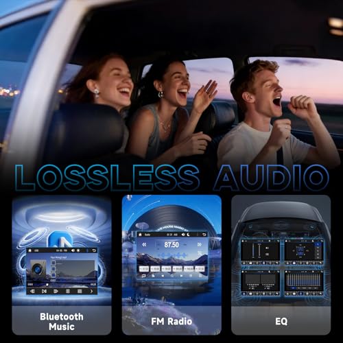 Radio para auto con pantalla táctil 7 pulg, Bluetooth y Carplay miniatura 3