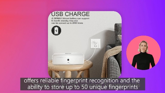 Watch Best Biometric Fingerprint Storage Box,AICase Portable Cash ...