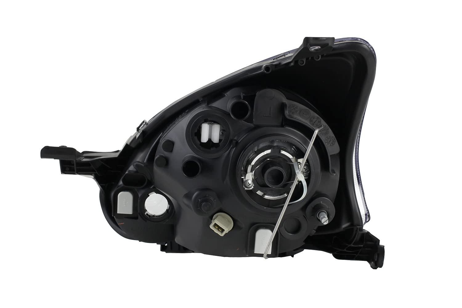 Johns, pasuje do Toyota Aygo reflektor B10 07/05- + zestaw żarówek lewy, prawy