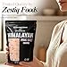 Zestiq Foods Himalayan Pink Salt –100% Natural & Kosher Coarse Grain, 2.2 lb Pouch - Rich in 84 Minerals Perfect for Cooking & Grinder Use