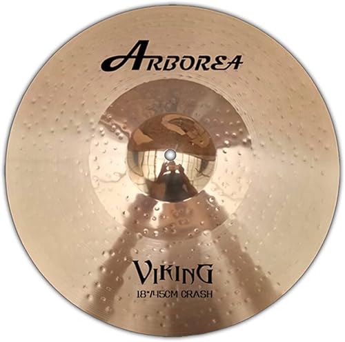 Miniatura 35 de Arborea Paquete de platillos de aleación de platillos de tambor juego de platillos de 14"/16"/18"/20" más bolsa de platillos gratis 5 piezas