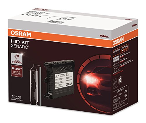 Image of Osram DH11 Xenon 4200K Eco HID Conversation Headlight Bulb Kit (12V, 35W), white, small