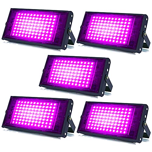 Image of MLD BL2138 20W Led Flood Light AC 220V Waterproof Brick Focus Floodlights for Indoor Outdoor Lights | Pink | 20 Watt | Pack of 5