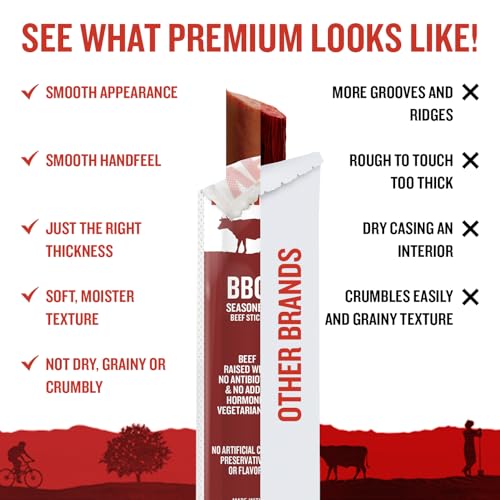 Vermont Smoke & Cure BBQ Beef Sticks - Healthy Protein Meat Snacks with BBQ Flavor - On the Go Healthier Snack for Adults & Kids - Portable Meat Snack- 24 Count - image 3