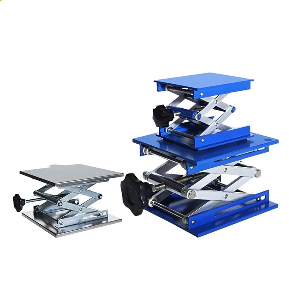 Laborgeräte und -ausrüstung Labor 100 mm 150 mm 200 mm 250 mm 300 mm Edelstahl Labor Unterstützung Jack Labor Lift Stand Tisch(150-150ml B)