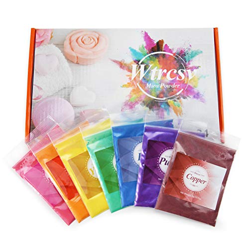 24 Color Mica Powder- Epoxy Resin Dye -Bath Bomb Dye Powder - Soap Making Colorant - Lip Gloss- Powdered Pigments Set for Makeup, Resin Jewelry, Craft Projects(0.18 oz Each Color) - Thumbnail 4