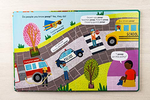 We Poop on the Potty!: Funny Potty Training Book for Toddlers | Mom's Choice Gold Award Winner | Teaches Bathroom Habits with Animals & Humor | Large Padded Board Book Gift for Boys & Girls