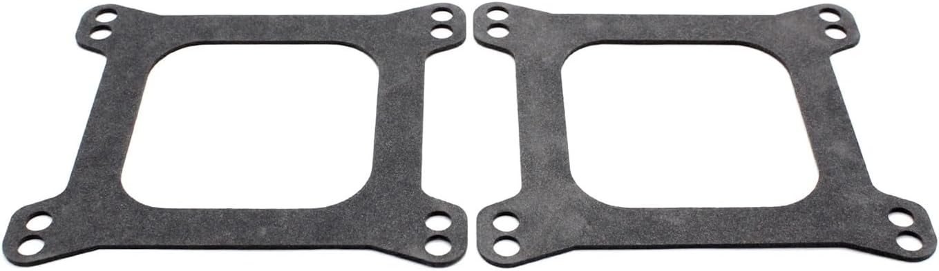 1inch Aluminum Carb Carburetor Spacer W/ 3/8inch Vacuum Tube Replacement Compatible with Chevy Ford Mopar Holley Carburetor Adapter