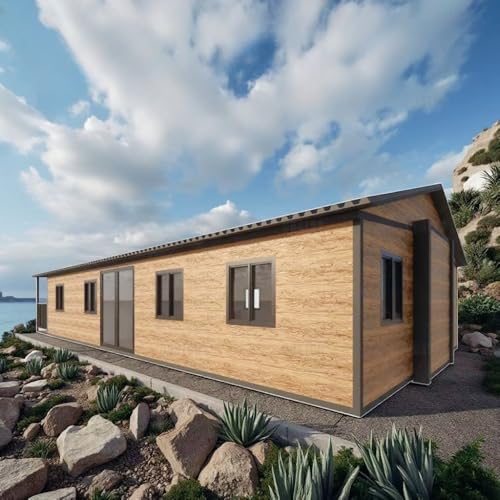 40FT Prefab Tiny House Modular Container Home with Bedroom Fully