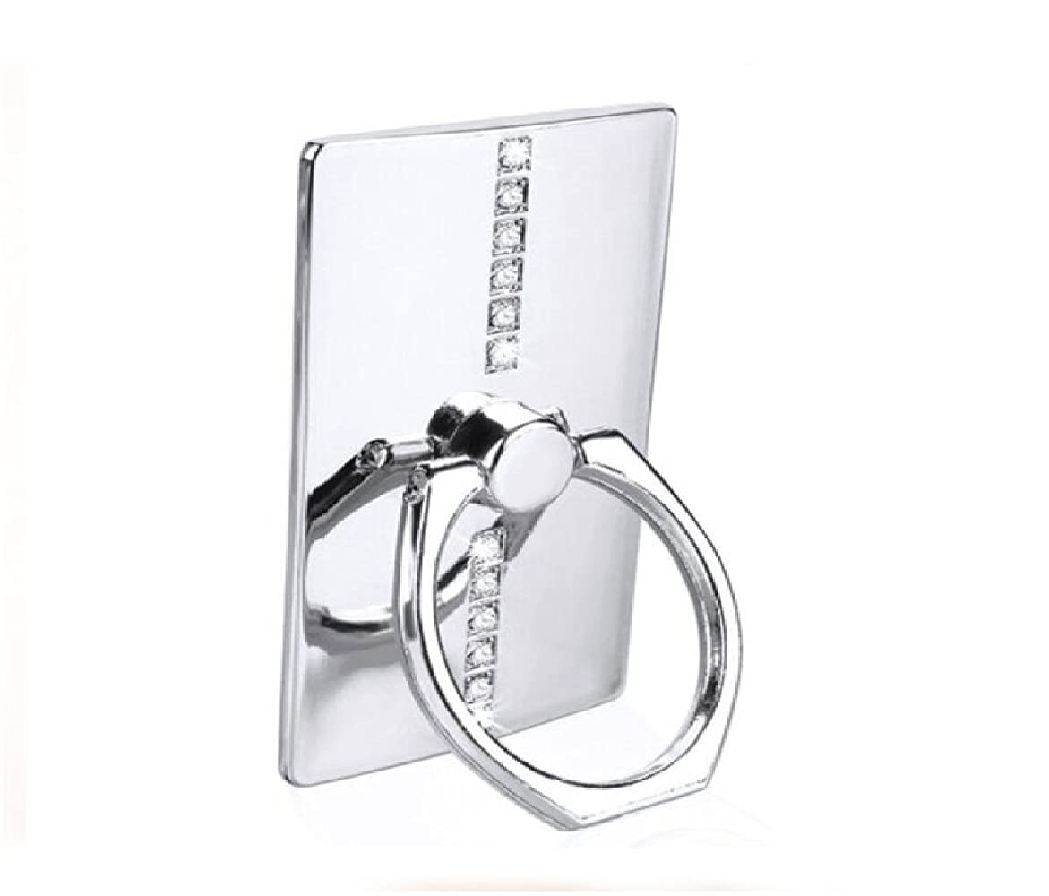 BHOOLU&GOOLU Phone Finger Ring Socket Holder (Color: Silver)-image-23