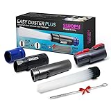 Swopy Universal Vacuum Attachment Tool, Tiny Tubes Cleaner, Dusty Brush, Flexible Suction, Dirt Sweeper, Dust Cleaning Great for Car/Pets/Keyboards/Air Vent/Drawers Dust Daddy