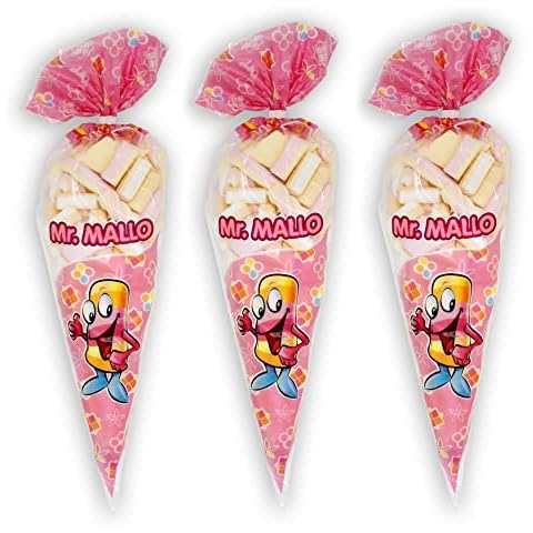 Mr. Mallo Marshmallow Spitzbeutel | Schaumzucker Bunte Mischung Cover