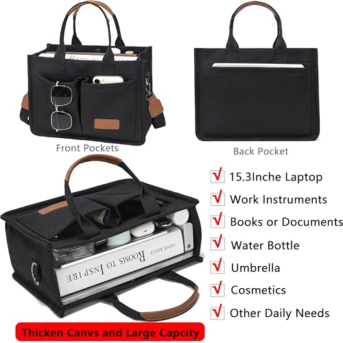 tote bag for women with compartmentslarge canvas totes women39s purse crossbody bags work laptop book bag shoulder handbags