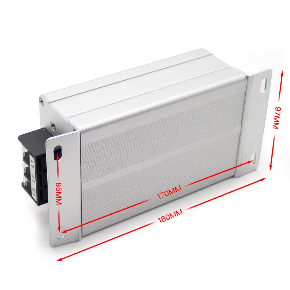Toplionace Transformador Electrónico Servo Inteligente Trifásico 2-15KW 380V a 220V (9KW)