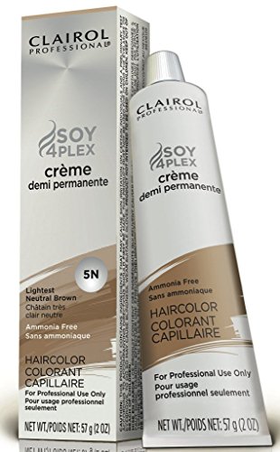 Clairol Professional 5N Lightest Neutral Brown Demi Permanent Hair Color 5N Lightest Neutral Brown