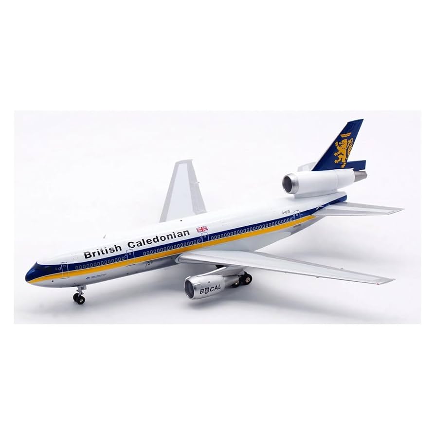 British Caledonian 航空機モデル 1/200 インフライト Scale Airplane Model 1:200 For British Caledonian Airways