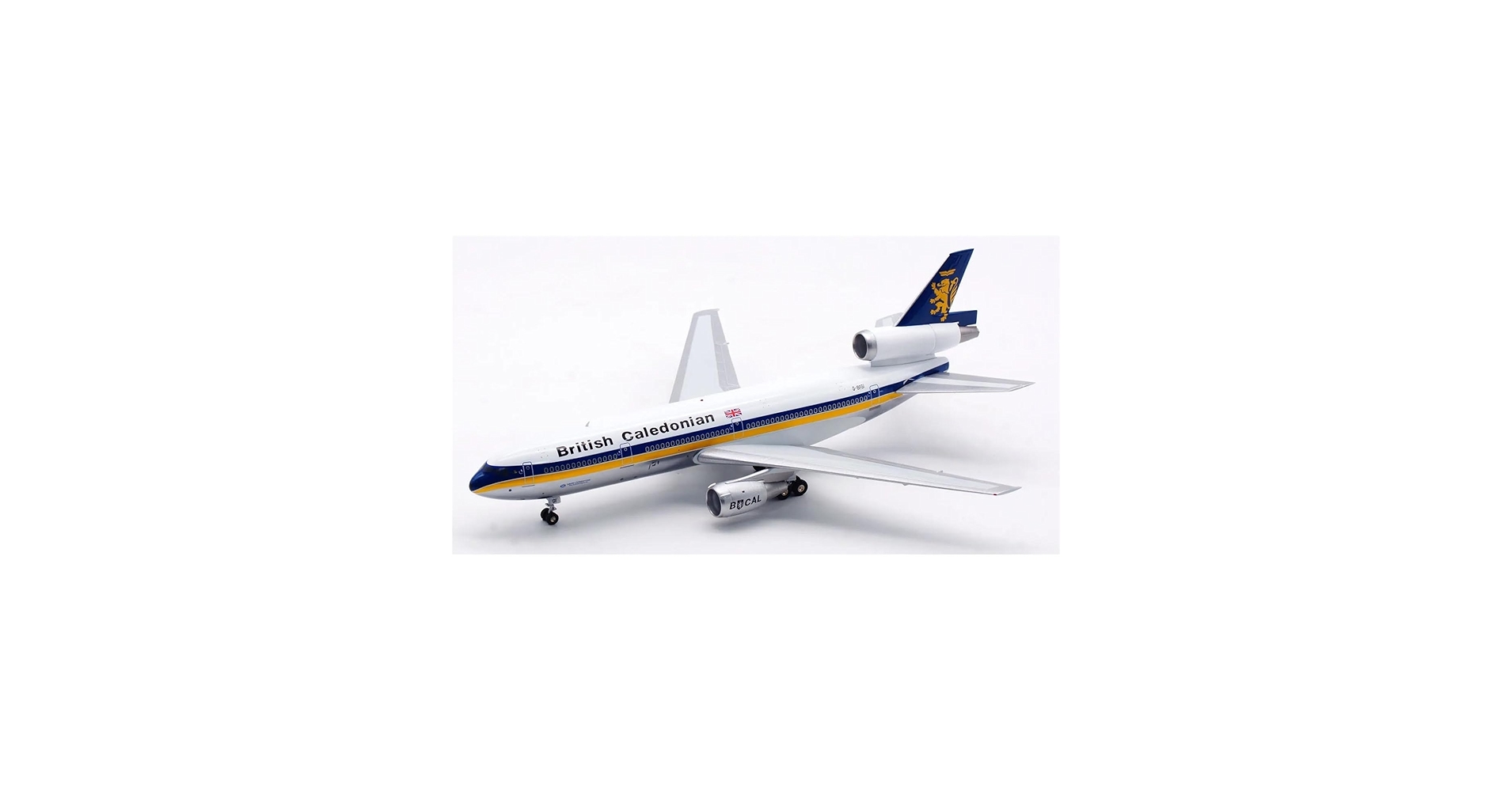 Scale Airplane Model 1:200 For British Caledonian Airways