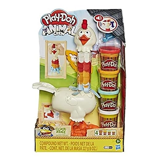 Play-Doh Gallina Plumas Divertidas (Hasbro E66475L0)