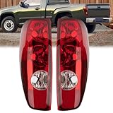 MiKaFex Tail Lights Compatible with Chevrolet Chevy Colorado GMC Canyon 2004-2012 Rear Brake Lamps w/Lens & Housing Only Replace# GM2800164 19417444 20825943