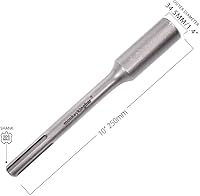 Vista 2 de Monkey King Bar - SDS MAX Bits 3/4" vástago de tierra Rod Driver se adapta a todos los taladros de martillo de cincel SDS Max