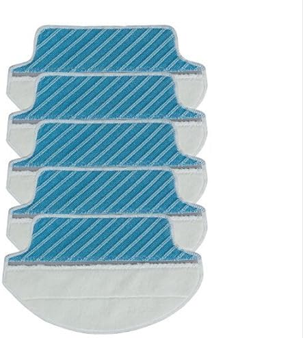 YTT 5 Pcs/set Parts Scrub Cleaning Floor Robot Vacuum Cleaner Mop Cloth For Ecovacs Deebot DT85 / DT83 / DM81 / DM85 / DM86 Clear Cloth