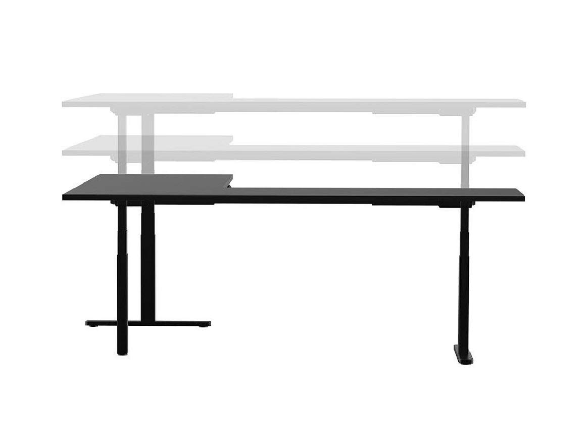 Monoprice Triple Motor Height Adjustable SitStand Corner Desk Frame
