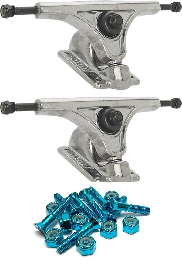 Slant Trucks 150mm Inverted Raw Skateboard Reverse Kingpin Trucks - 5.85
