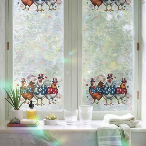 Película de privacidad para ventana tipo cling estático 17.7x39.3 pulgadas miniatura 5