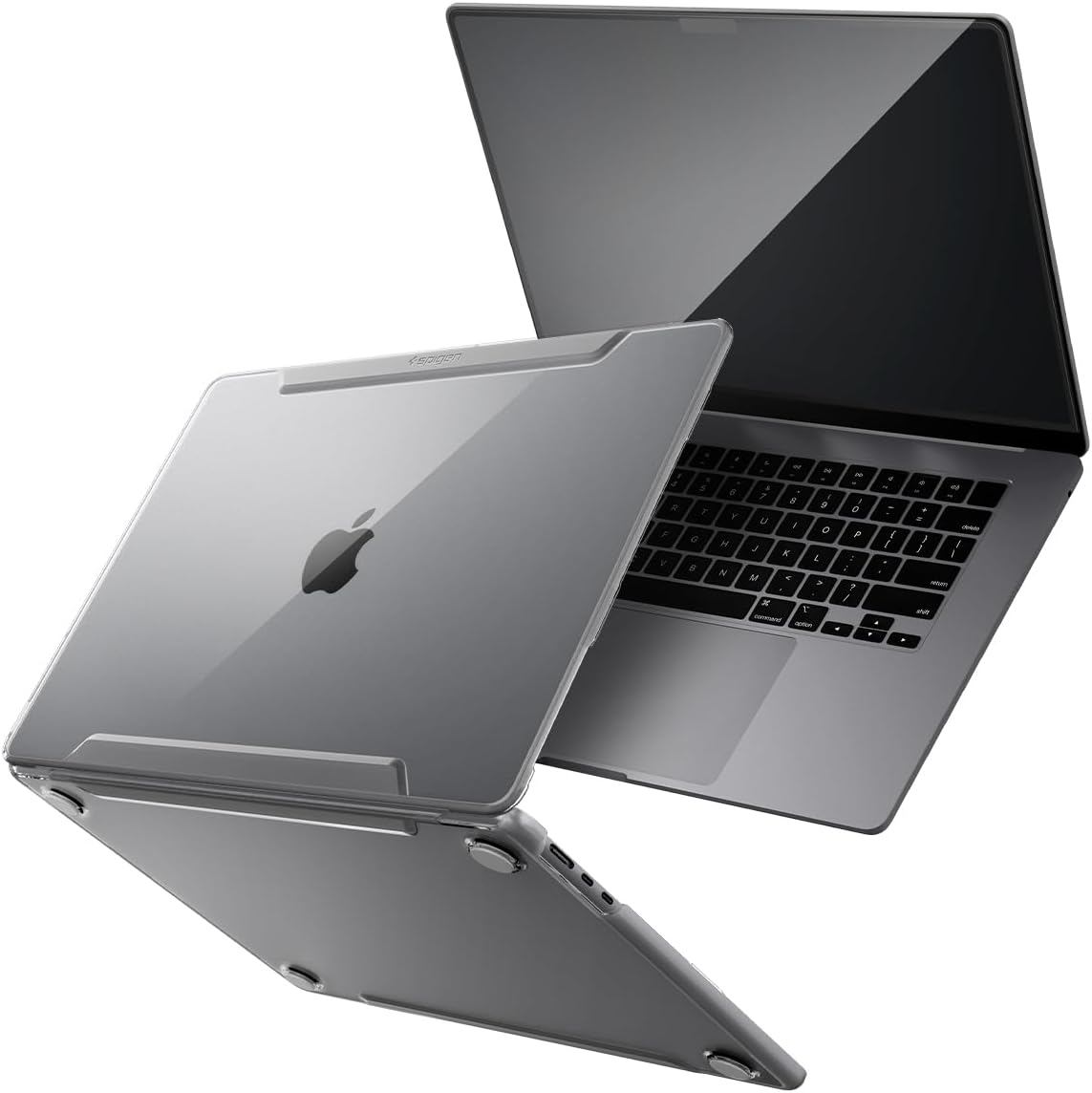Spigen MacBook Air 15" Thin Fit Crystal Clear & Apple MacBook Air 15" Glas.tRSlim(1P)