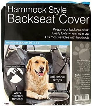 Bulk Buys Hammock Style Backseat Cover - Pack of 3