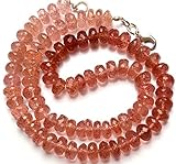 [WIDE USAGE ] - AAA Grade Gemstone Beads, Nice Polished, and perfectly cut, great supplies for your DIY beaded jewelry. Fully Drilled Precious & Semi-Precious Gem-Stone Beads are Perfect for Beading, Jewelry Making, Jewelry Design, DIY gifts, Arts & Craft, Necklaces, Bracelets, Yoga bracelets, Earrings, Ring, Home & Wedding Decoration.