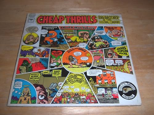 JANIS JOPLIN BIG BROTHER & THE HOLDING COMPANY CHEAP THRILLS COLUMBIA 360 VG+ VG image 5