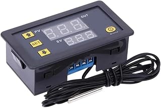 Digitaler Temperaturregler, W3230 für Mini-Heizung, Kühlung, Thermostat, Temperaturregelung zum Brauen von Brutkästen (DC 12 V)