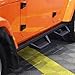 BINARY STAR Running Boards Compatible with Vehicle 2007-2018 Jeep Wrangler JK 4 Doors, 4.7 Inches Drop Down Side Steps, Wrangler Step Bars, Wrangler Nerf Bars Made with Carbon Steel.