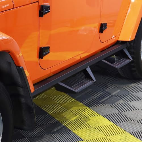 Estribos laterales para Jeep Wrangler JK 2007-2018 miniatura 2