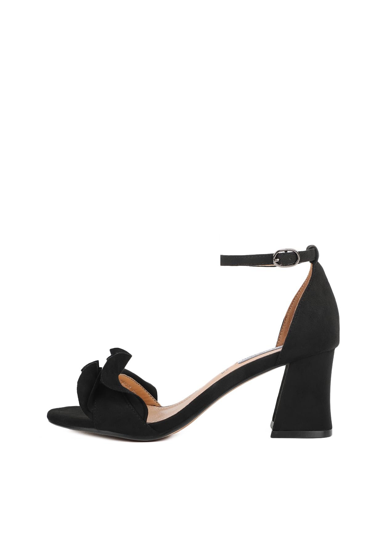 QUEEN HELENA Sandali con Tacco Basso con Cinturino Casual Donna ZM9629
