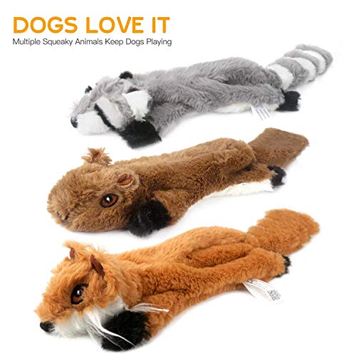 Jouets à mâcher interactifs à couinement YAMI en peluche résistante
