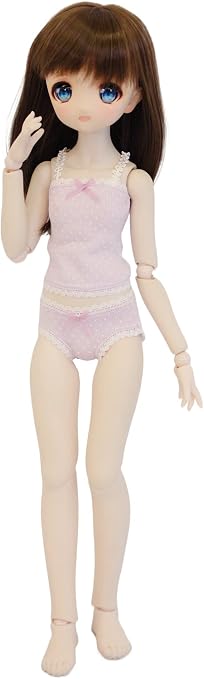 Amazon Co Jp Petite Marie 1 3 Mdd Msd対応 ランジェリー下着 キャミソール パンティー セット パープル地 ホワイトドット 水玉 カジュアル 40cmドール S L胸対応 Bjd 人形服 プティットマリエ No 0013 おもちゃ