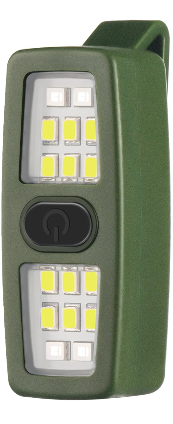 Lembopo Small Rechargeable EDC Flashlight, Clip on Running Lights Gift for Runners, Safety Bike Lights for Dog Walking at Night, Hands Free Running