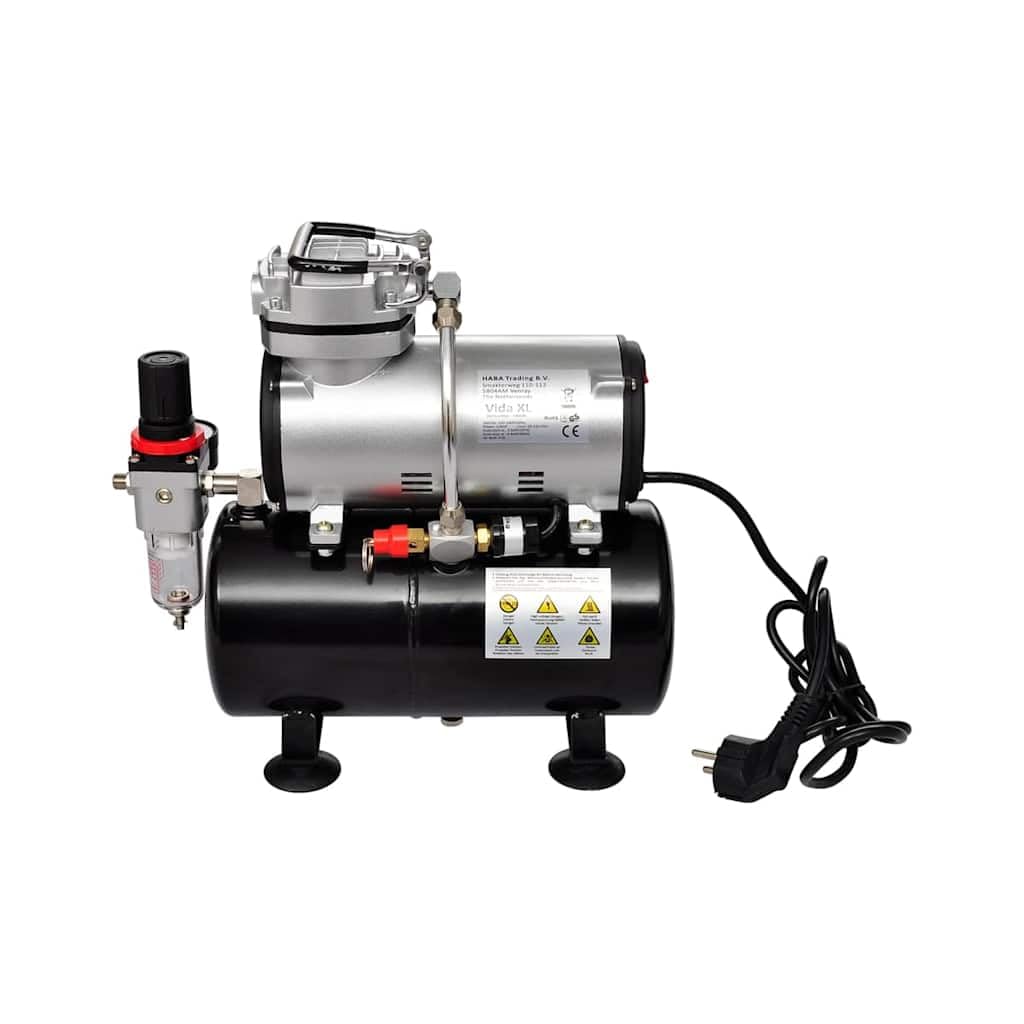 Profi Airbrush Komplett-Set mit 2 Pistolen,Kompressoren,140285