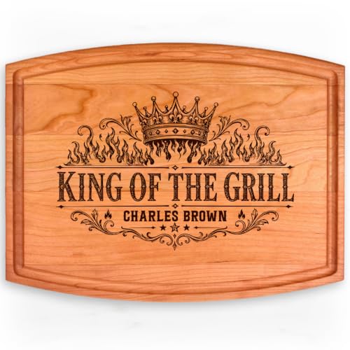 Tabla de cortar personalizada de madera Arnauz 22.9x15.2 cm miniatura 1