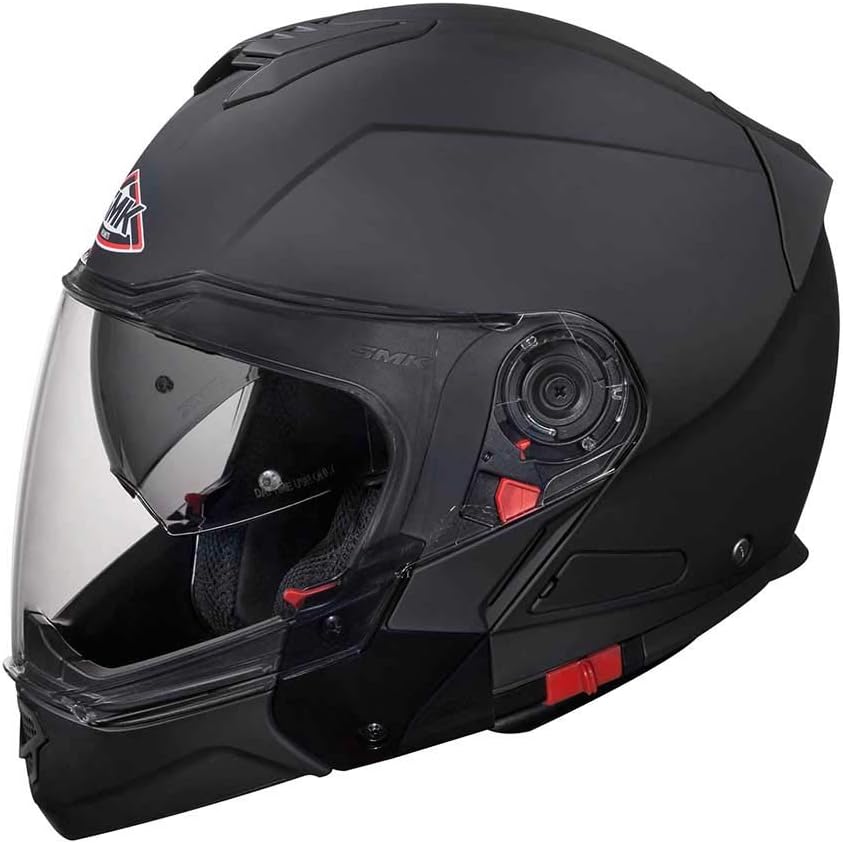 SMK Modulaire Helm Hybrid Matt Black-M