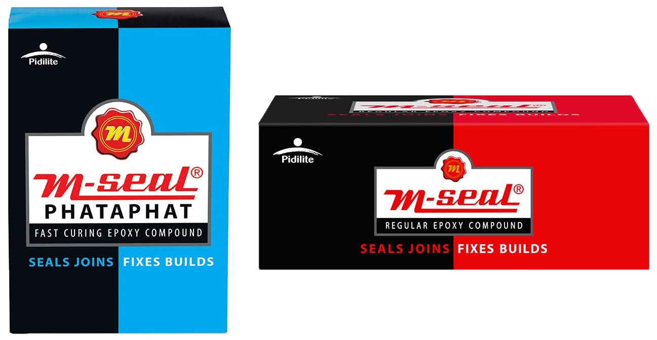 Buy Pidilite MSeal Regular Epoxy Compound Adhesive (Putty) 1Kg+MSeal