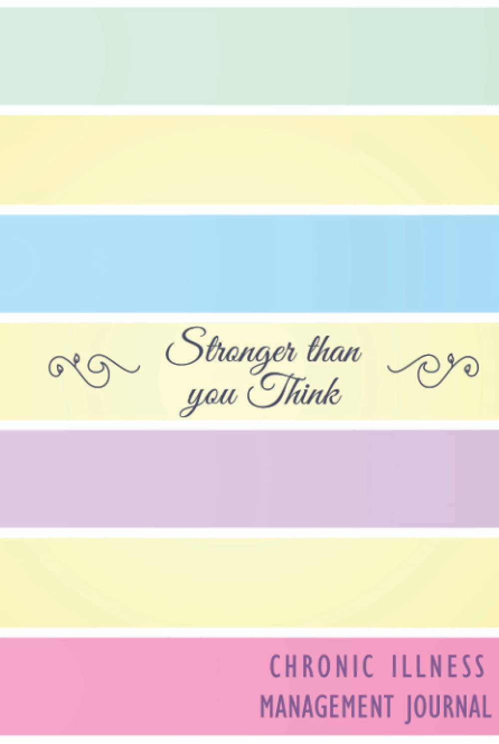 Chronic illness Management Journal: Hardcover Daily Pain Tracker with Symptom Tracker and Pain, Fatigue, Mood, Energy Trackers with Inspirational Quotes and More! A gift for all Chronic Pain Warriors