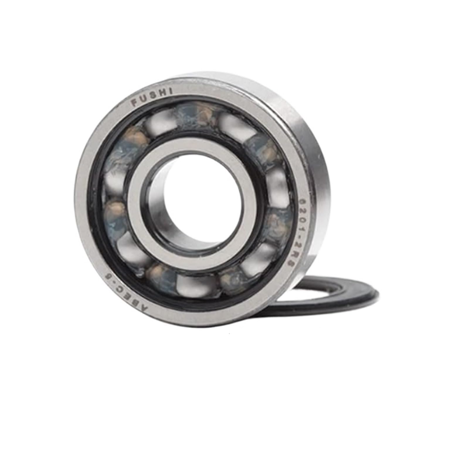Roulements à Billes à Gorge Profonde en Acier chromé, 2 pièces, 6200 6201 6202 6203 6204 6205 2RS DDU LLU RS 6200RS 6201RS 6202RS 6205RS(2PCS_6200-2RS 10X30X9MM)