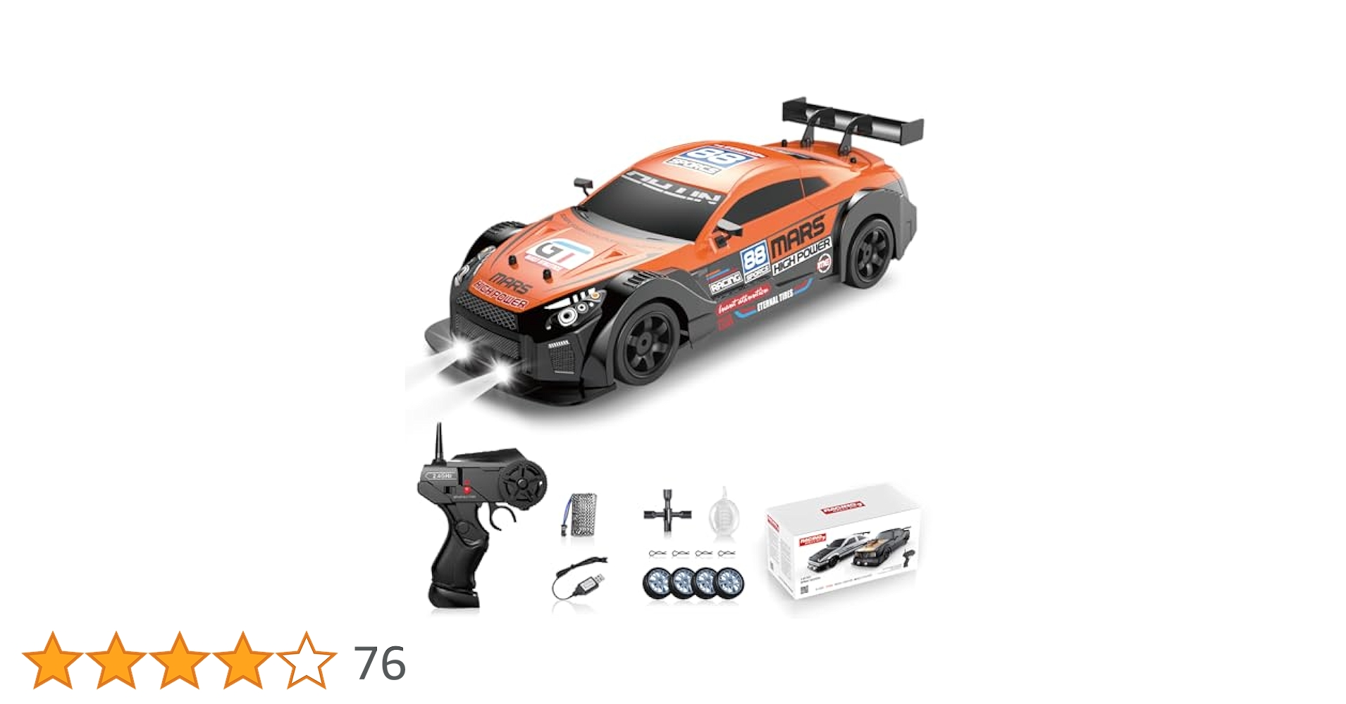 Amazon.co.jp: Sakeye RCドリフトカー 2.4GHz 1:16スケール 4WD
