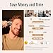 Hair Clippers Men,Cordless Hair Clippers with LED Display,Waterproof Clipper for Men Haircut,Barber Clipper,Professional Hair Trimmer Shaver,Grooming Kit